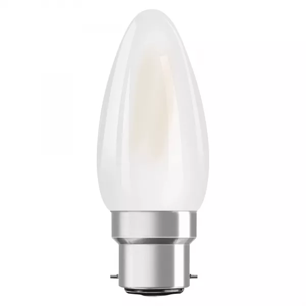 led classic ledvance pfm clb40 verre clair b22d 4w 827 470lm (4099854069338)