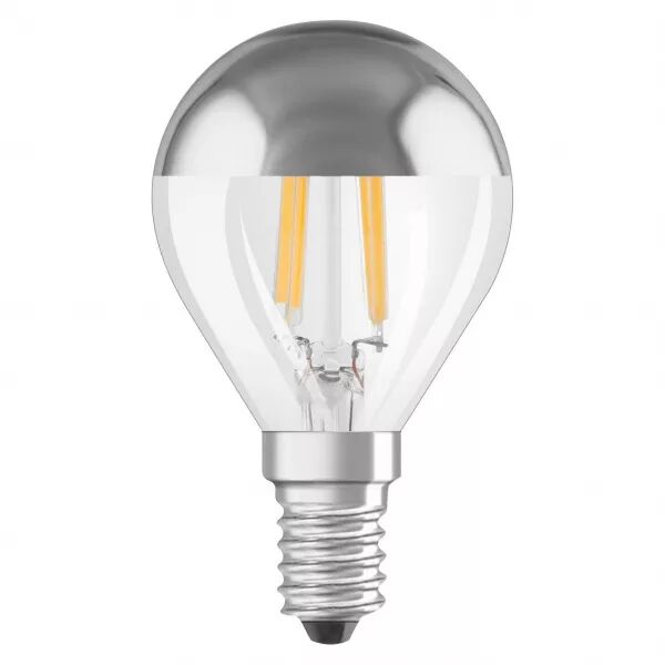 led classic ledvance pfm clp31 miroir argent e14 4w 827 350lm (4099854070037)