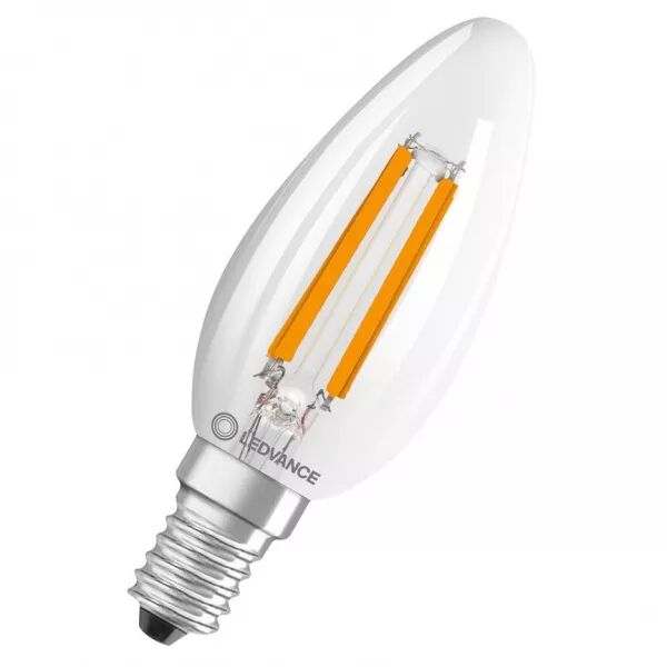 led classic ledvance sup clb40 �nergie c fil dim e14 2,9w 827 470lm (4099854253300)