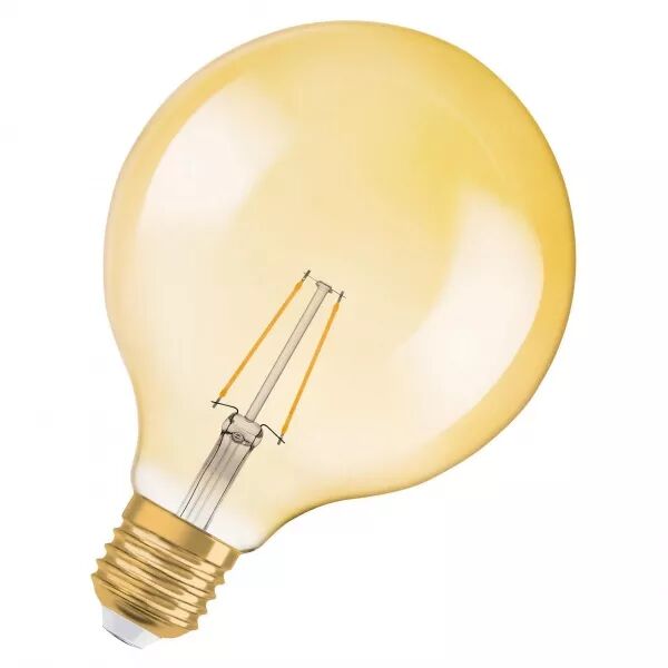 led classic osram 1906 clgb22 d125 verre dor� filament e27 2,5w 220lm 2400k (4058075808980)