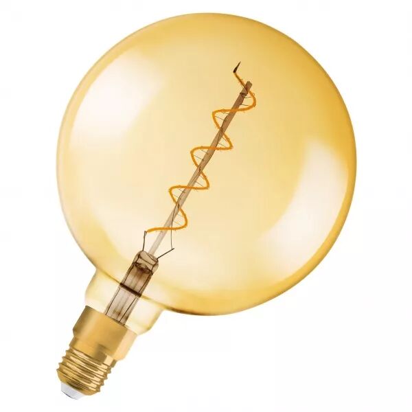 led classic osram 1906 clgb28 d200 fil spiralgold e27 4w 2000k 300lm (4058075092013)