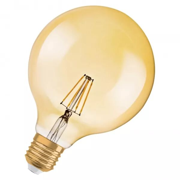 led classic osram dim 1906 clgb55 d125 verre dor� filament e27 6,5w 725lm 2400k (4058075808997)