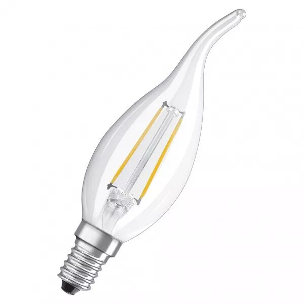 led classic osram fil clba25 verre clair 827 e14 2,5w 250lm (4058075436640)