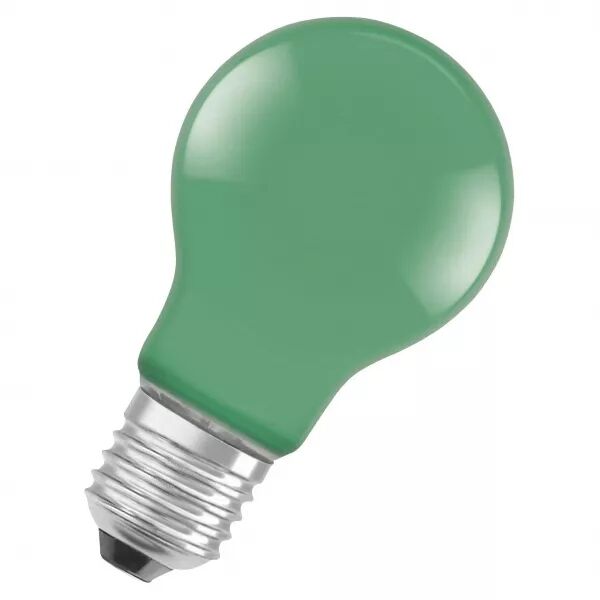 led classic osram star+ deco cla15 verre vert e27 2,5w 45lm (4058075433984)