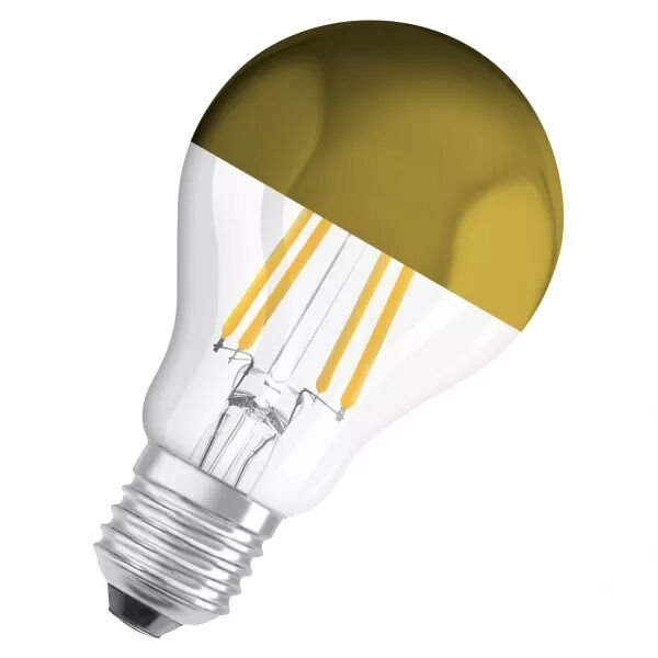 led classic osram star cla50 miroir dor� e27 7w 827 650lm (4058075435346)