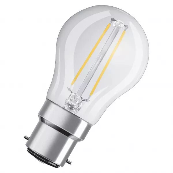 led classic osram superstar clp40 verre clair b22d 4w 827 470lm (4058075436381)