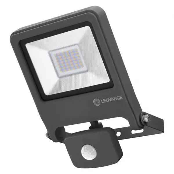 led endura flood  30w gris sensor fr ldv (4058075206762)
