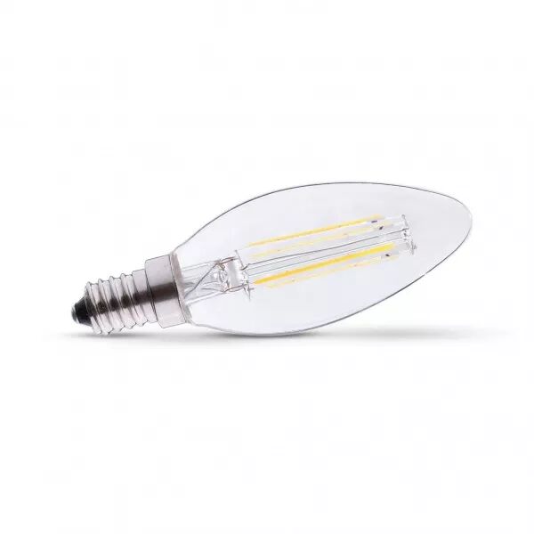 &LED FIL COB FLAMME E14 2W 3000K (71221)