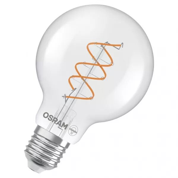 led osr 1906 globe 80 claire fil c�ur dim 7.2w 927 e27 (4058075836808)