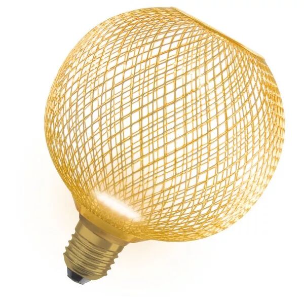 led osram cage dor�e globe 125 + led plate  3,5w 300lm 827 100� e27 (4058075840089)
