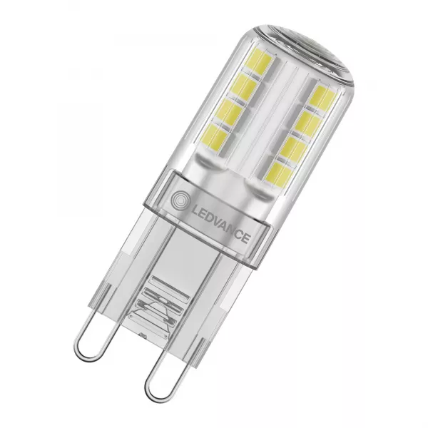led pin30 pfm g9 2,6w 827 320lm claire ledvance (4099854248931)