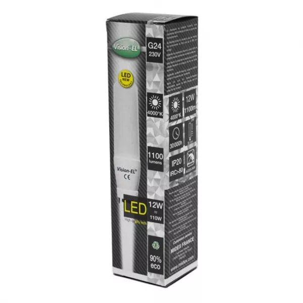 LED PL G24 230V 12 W 4000K BX (79111)