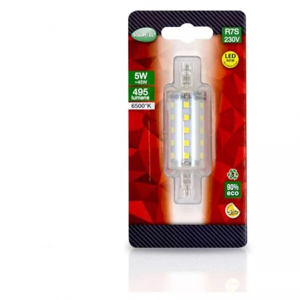 LED R7S 5 W 78MM 6500K BLI (79842)