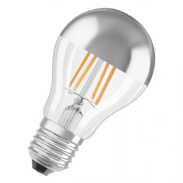 led star cl a  fil mirror silver 35 non-dim  4w/827 e27 (4058075435322)