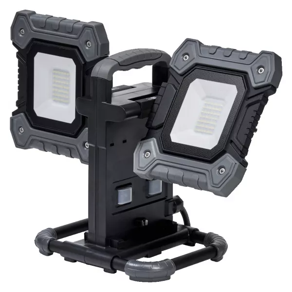 led worklight value projecteur de chantier flex 2x30w lumiere du jour prise (4058075831292)