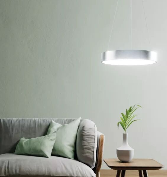 ledvance smart+ hcl orbis circular pendent �450mm brushed argent tw (4058075762749)