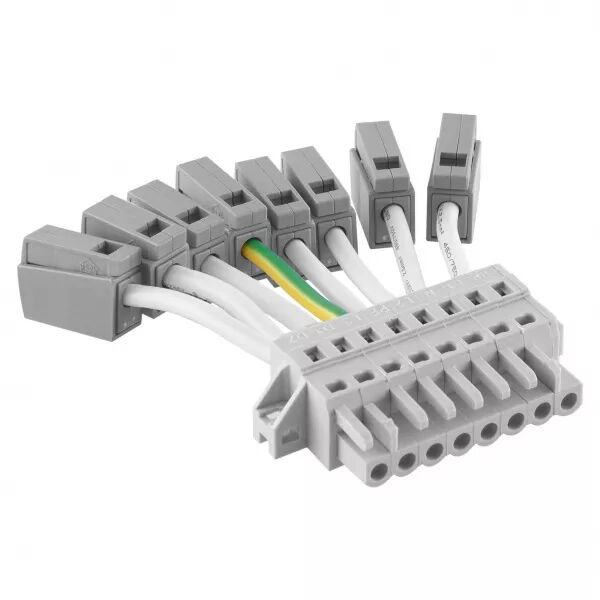 ledvance trusys pfm feed in 8p connecteur electrique 8 fils (4058075284647)