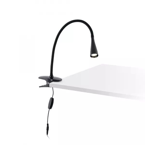 Lena Lampe Avec Pince Nera (52061)