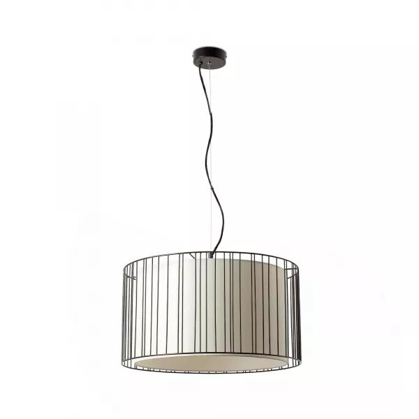 Linda Lampe Suspension Noir (29313)
