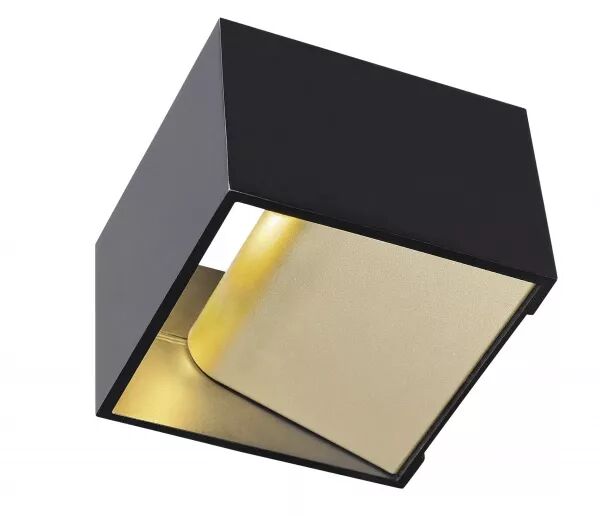 LOGS IN, applique, noir/laiton, LED 12W (1000638)