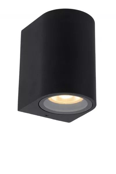 Lucide ZARO - Spot mural / Applique mural Int�rieur/Ext�rieur - 1xGU10 - IP44 - Noir (69801/01/30)