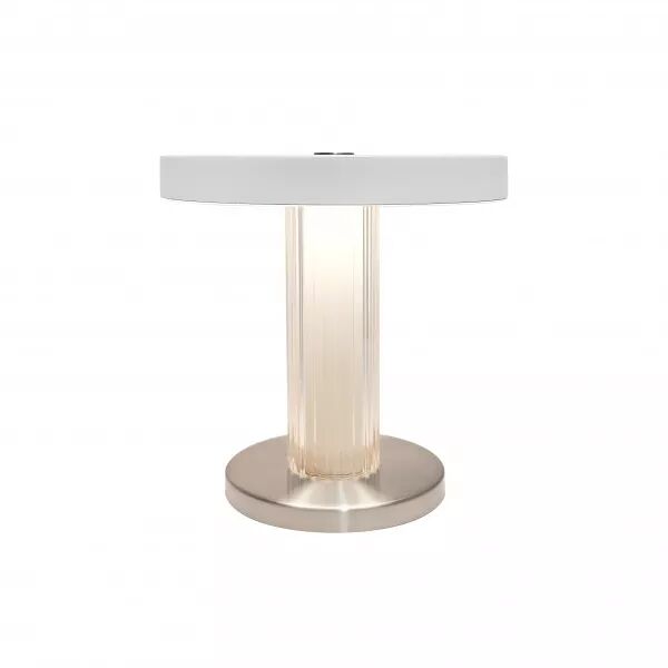 Luminaire nomade - TREZZI - M�tal - Blanc - LED Module Incl. (2520135001)