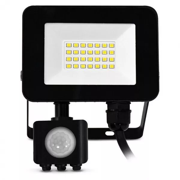 LUMOS SLIM II PROJECT 20W 6000K PLAT (100068)