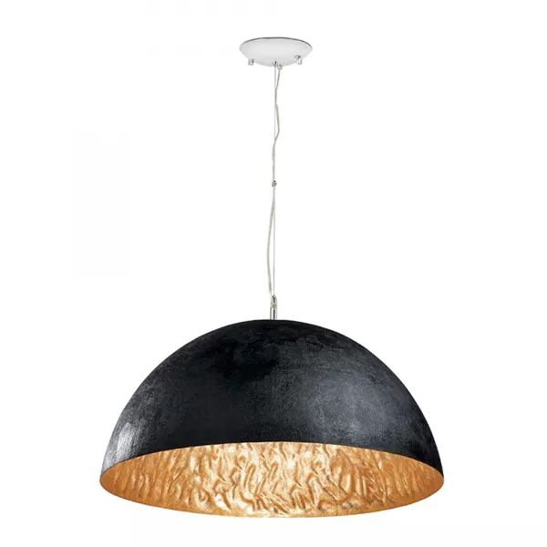 Magma-P Lampe Suspension Noir Et Or (29468)
