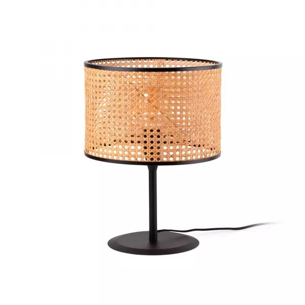 Mambo Lampe De Table Avec Un Noire/Rotin (64311-48)