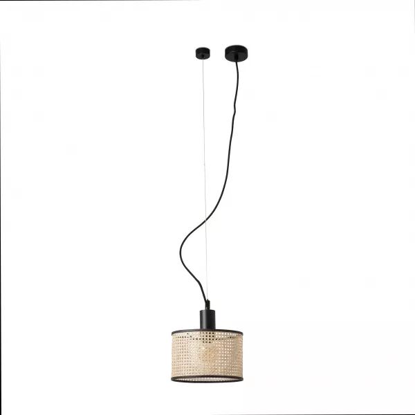 Mambo Lampe Suspension Noir/Rotin �210 (64314-47)