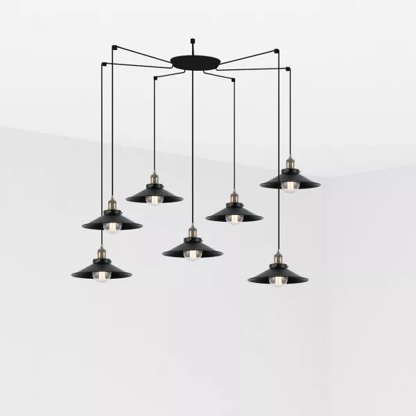 Marlin Lampe Suspension Noire 7L (64133-7L)