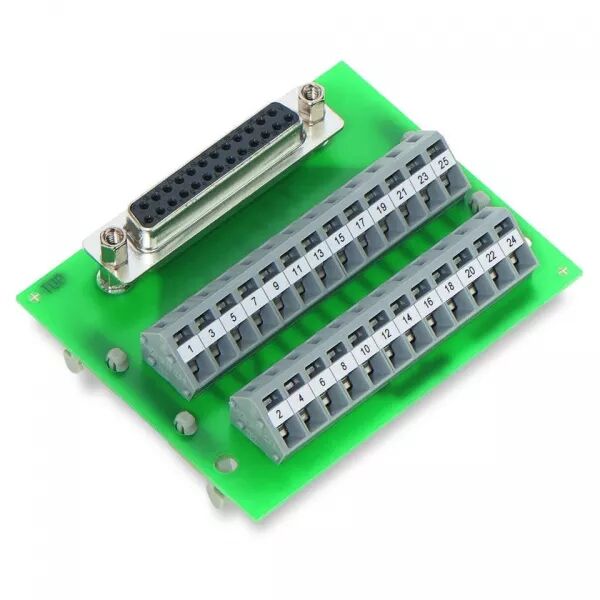 Module interface SUB-D femelle 9 p�les sur pied sans bo�tier (Pour cordon nappe) (289-450)