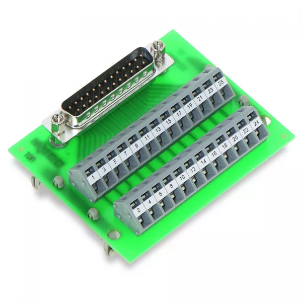 Module interface SUB-D m�le 15 p�les sur pied sans bo�tier (Pour cordon nappe) (289-441)