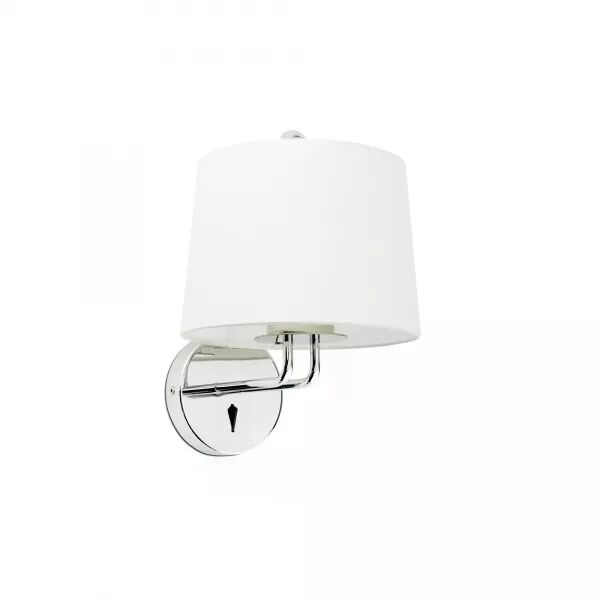 Montreal Lampe Applique Chrome/Blanc (24031-01)