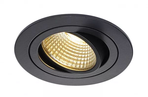 NEW TRIA 77, rond, LED noir 9,1W 2700K (113870)