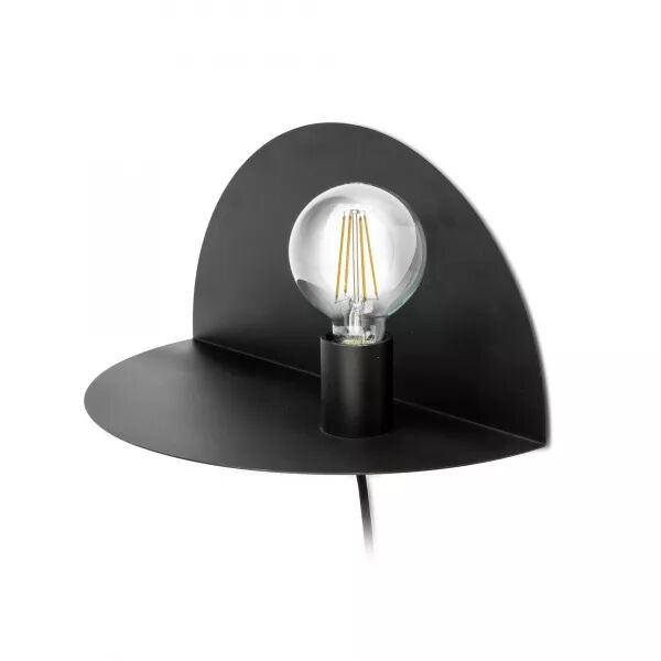 Nit Lampe Applique Droite Noir (01006)