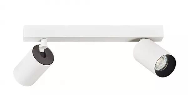 NOLAN B2 - Plaf./Appl. Mur, blanc, a/lpe LED 6,6W 4000K 600lm incl. (50679)