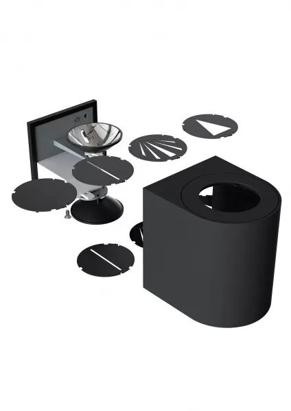 NORDLUX-Applique murale - CANTO 2 - Aluminium - Gris - LED Module Incl. (49701010)