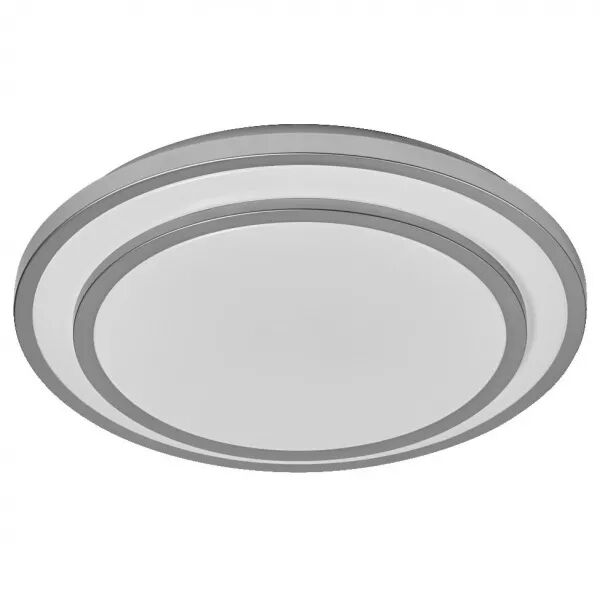 orbis berlin plafonnier 390mm 24w chaud argent (4058075832770)