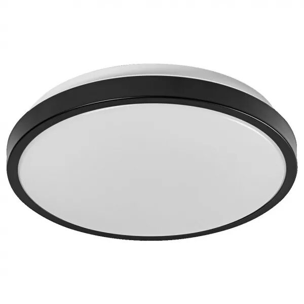 orbis london plafonnier 280mm 16w chaud noir (4058075829206)