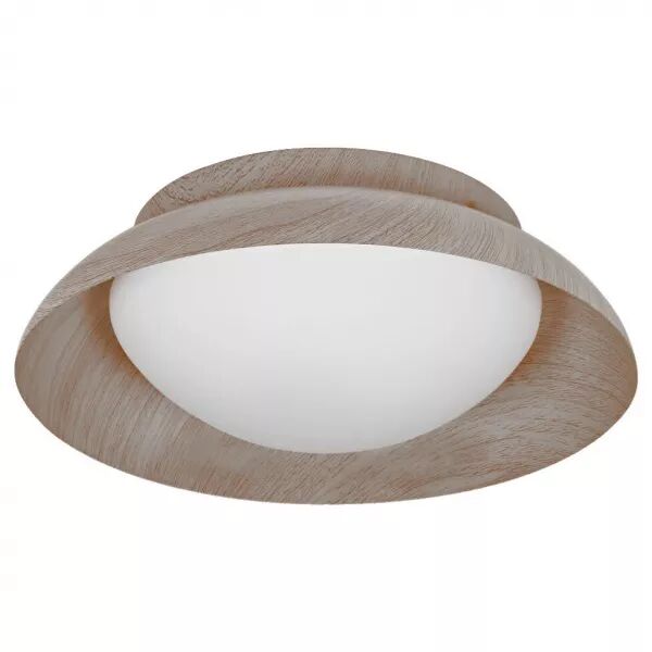 orbis milan plafonnier 305mm 2xe27 bois (4058075829169)