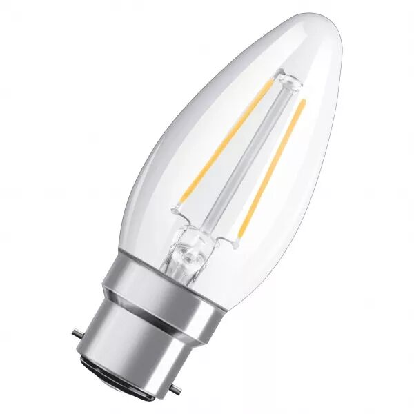 osram led clb40 fil claire 827 b22 4w 470lm (4058075061774)