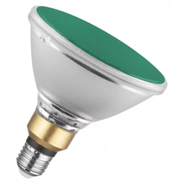 osram led parathom par38 vert vert ip65 e27 13w 300lm verre (4058075117174)