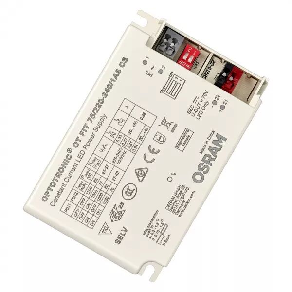 ot fit 75/220-240/1a6 cs vs20 osram driver pour luminaires et modules led (4052899999565)