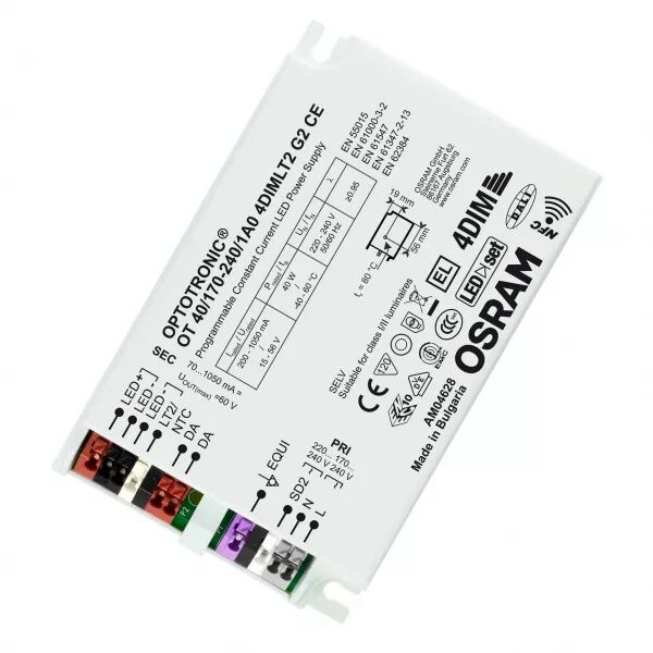 ot40 170-240 1a0 4dimlt2 g2 osram driver outdoor pour luminaires et modules led (4052899981935)
