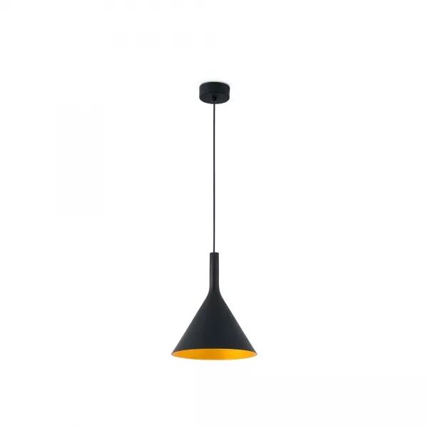 Pam-G Led Lampe Suspension Noir Et Or (64162)