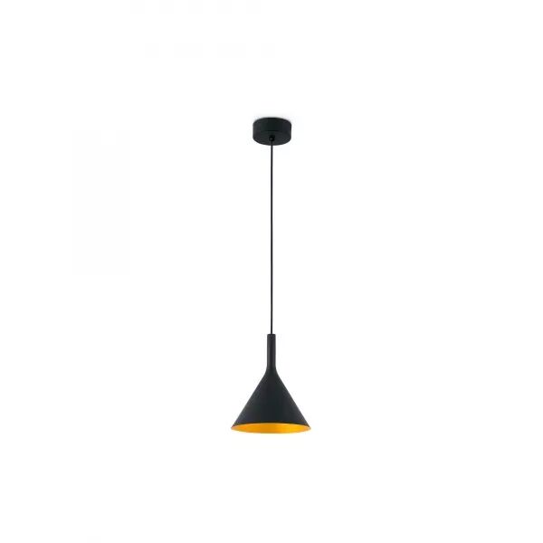 Pam-P Led Lampe Suspension Noir Et Or (64160)