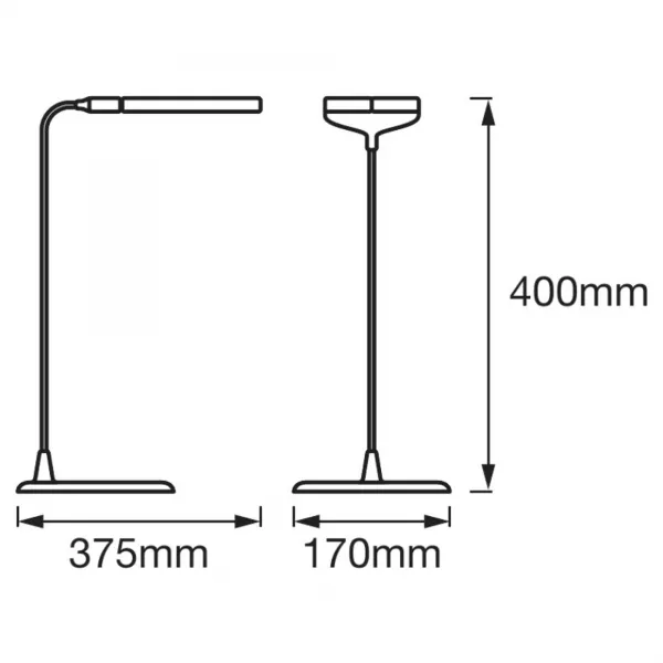 panan disc double blanc         ledvance (4058075301733)