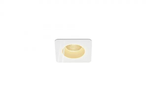 PATTA-F, spot encastr�, carr�, blanc, (114451)