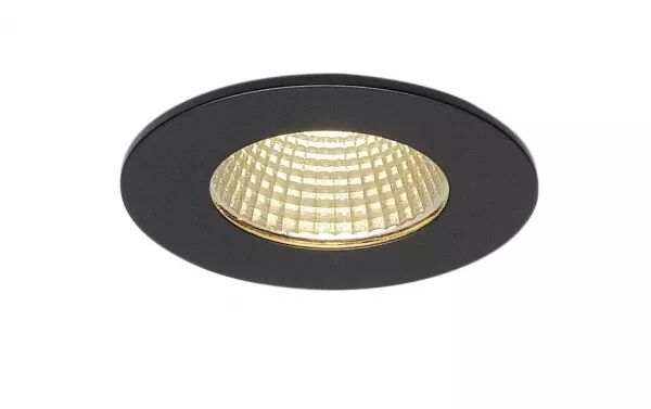 PATTA-I spot encastr�, rond, noir, 12W, (114420)